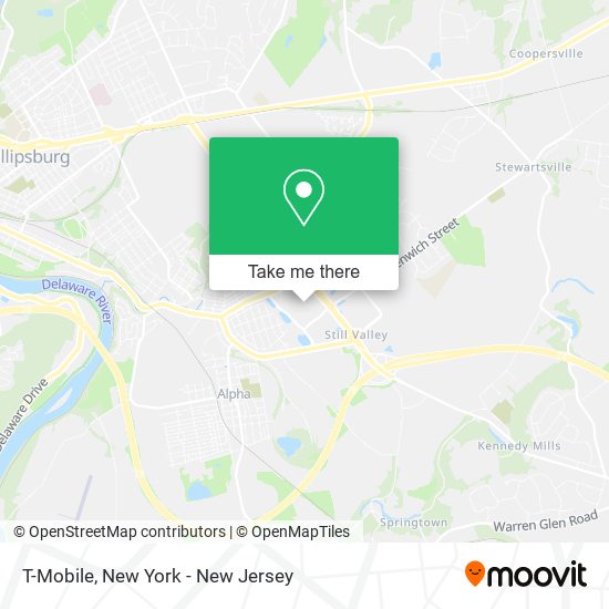 T-Mobile map