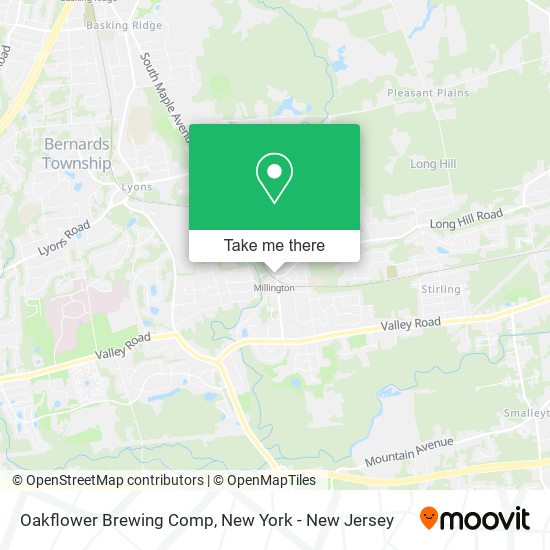 Oakflower Brewing Comp map