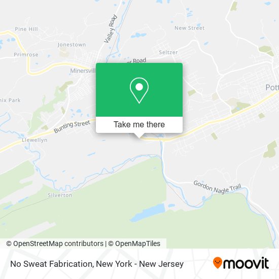 Mapa de No Sweat Fabrication