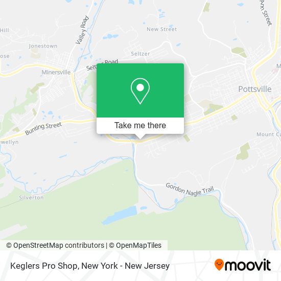 Keglers Pro Shop map