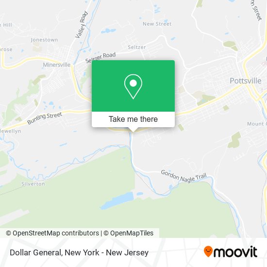 Mapa de Dollar General