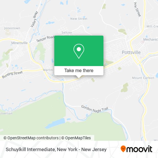 Mapa de Schuylkill Intermediate
