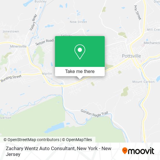 Zachary Wentz Auto Consultant map