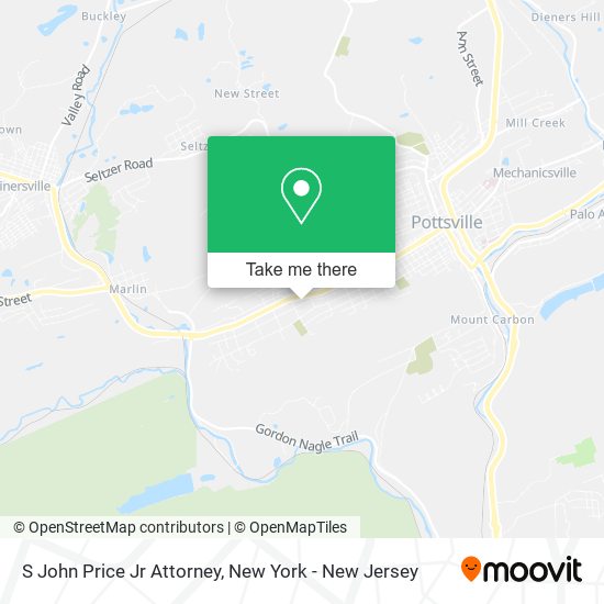 S John Price Jr Attorney map