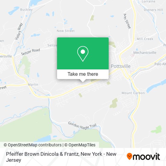 Mapa de Pfeiffer Brown Dinicola & Frantz