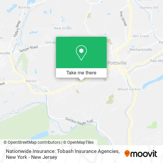 Nationwide Insurance: Tobash Insurance Agencies map