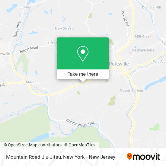Mapa de Mountain Road Jiu-Jitsu