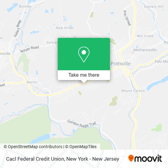 Mapa de Cacl Federal Credit Union