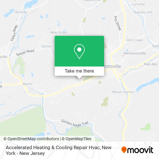 Mapa de Accelerated Heating & Cooling Repair Hvac