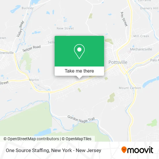 One Source Staffing map