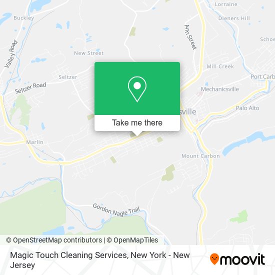 Magic Touch Cleaning Services map