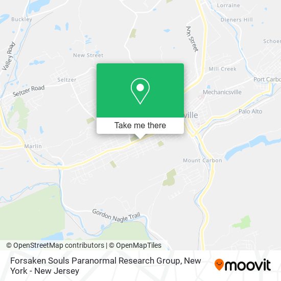 Forsaken Souls Paranormal Research Group map