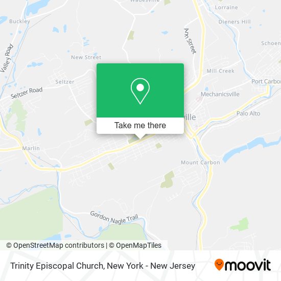 Trinity Episcopal Church map