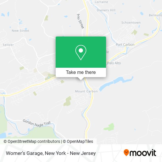 Womer's Garage map