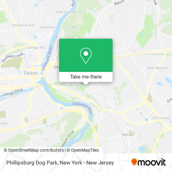 Phillipsburg Dog Park map
