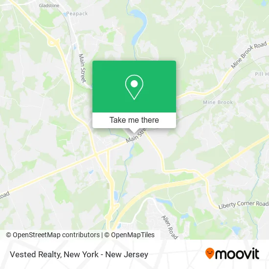 Vested Realty map