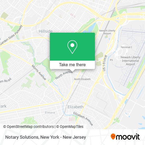 Mapa de Notary Solutions