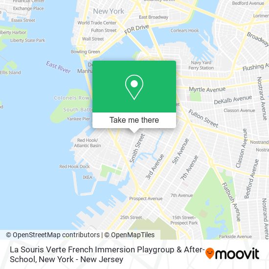 La Souris Verte French Immersion Playgroup & After-School map