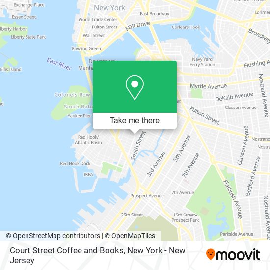 Mapa de Court Street Coffee and Books