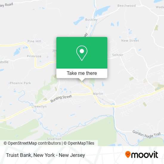 Truist Bank map