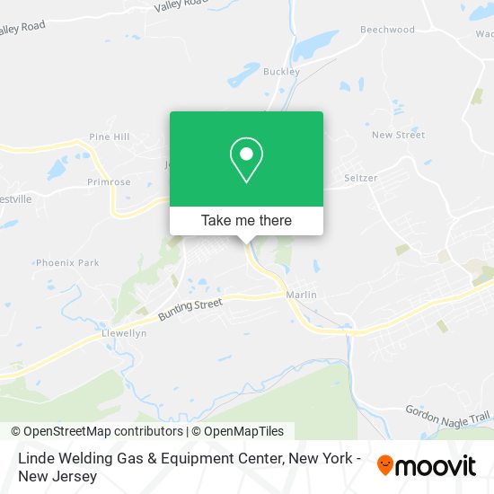 Mapa de Linde Welding Gas & Equipment Center