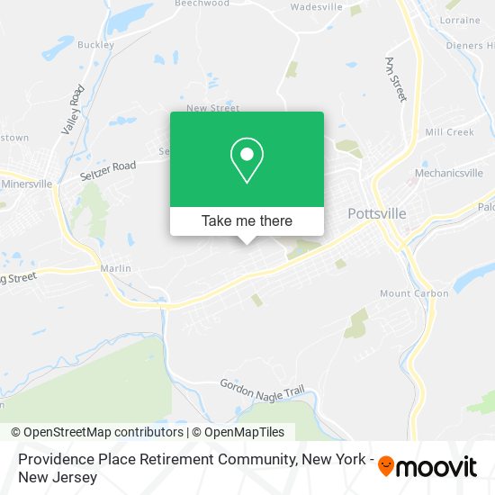 Mapa de Providence Place Retirement Community