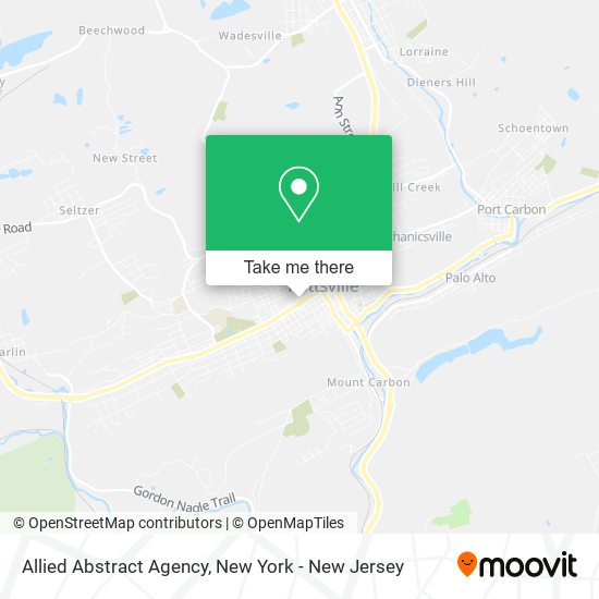 Mapa de Allied Abstract Agency