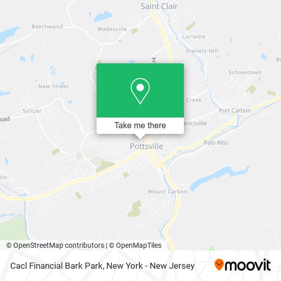 Cacl Financial Bark Park map
