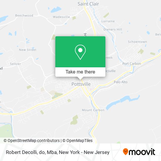 Mapa de Robert Decolli, do, Mba