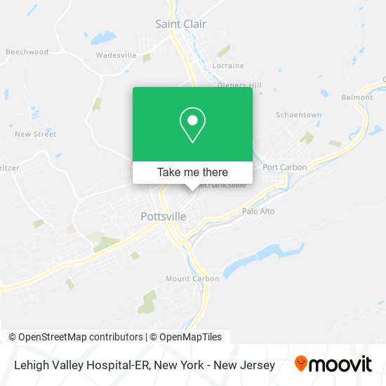 Lehigh Valley Hospital-ER map