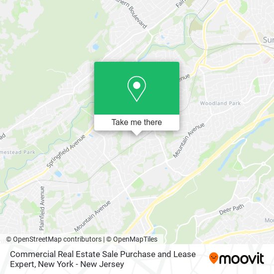 Commercial Real Estate Sale Purchase and Lease Expert map