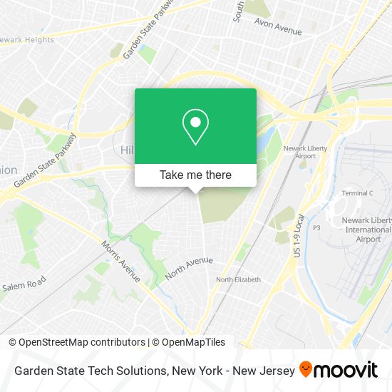 Garden State Tech Solutions map