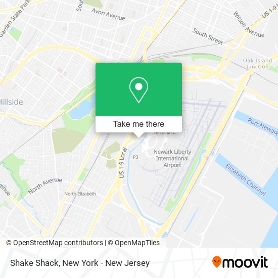 Shake Shack map