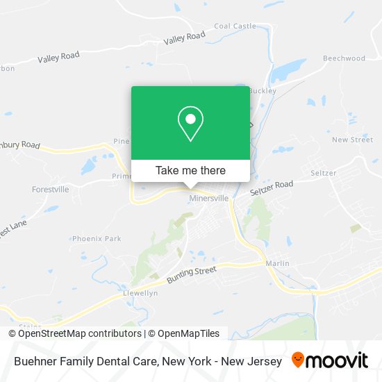 Buehner Family Dental Care map