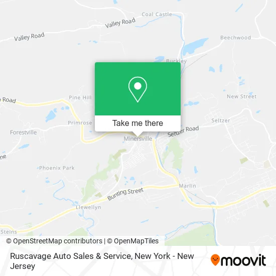 Ruscavage Auto Sales & Service map