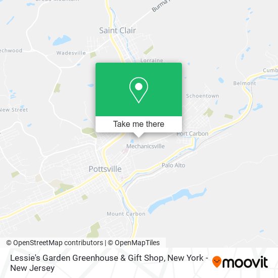 Lessie's Garden Greenhouse & Gift Shop map