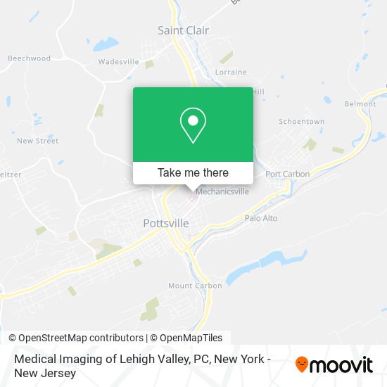Mapa de Medical Imaging of Lehigh Valley, PC