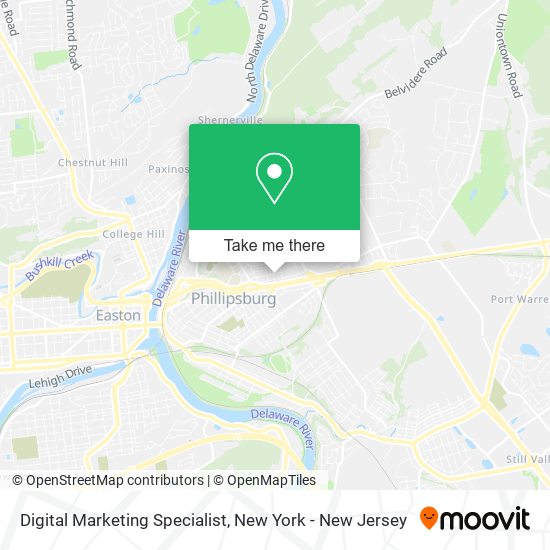 Digital Marketing Specialist map