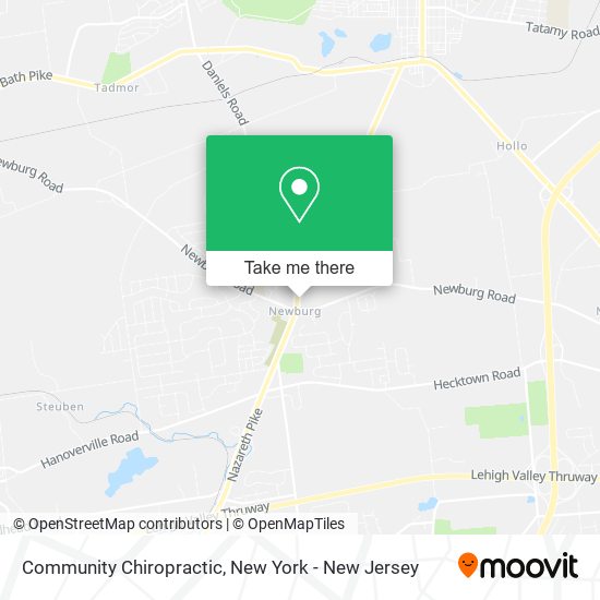 Community Chiropractic map