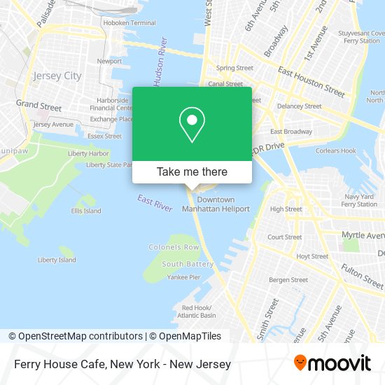 Mapa de Ferry House Cafe