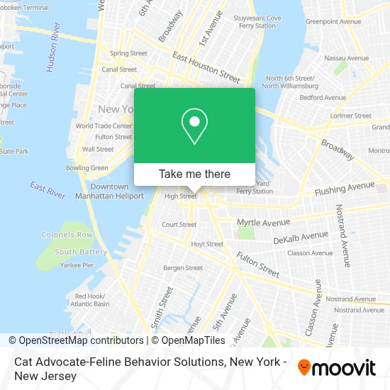 Cat Advocate-Feline Behavior Solutions map