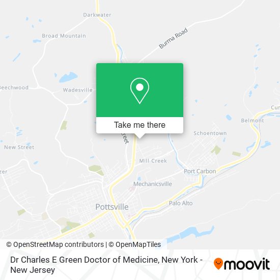 Mapa de Dr Charles E Green Doctor of Medicine