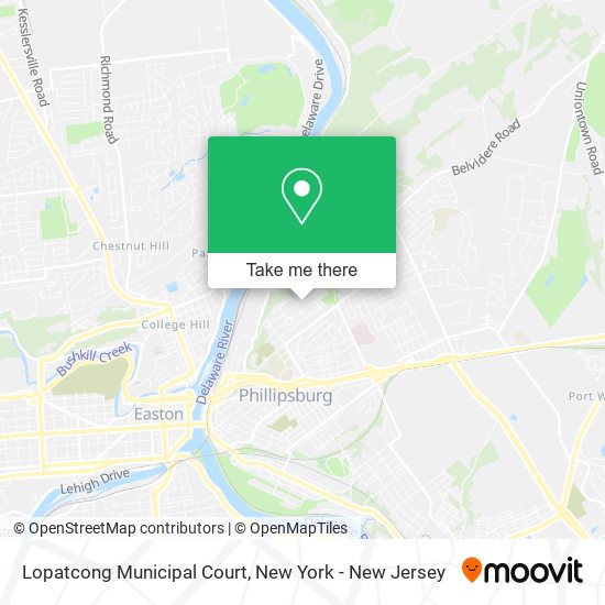 Mapa de Lopatcong Municipal Court