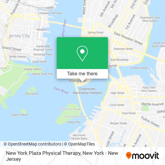 Mapa de New York Plaza Physical Therapy