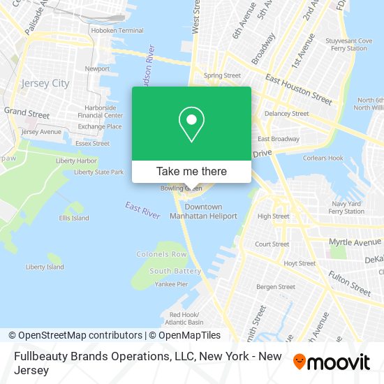 Mapa de Fullbeauty Brands Operations, LLC