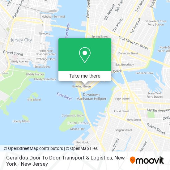 Gerardos Door To Door Transport & Logistics map