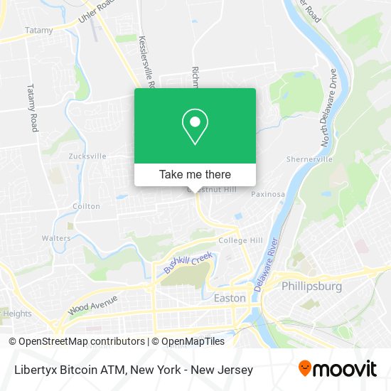 Libertyx Bitcoin ATM map