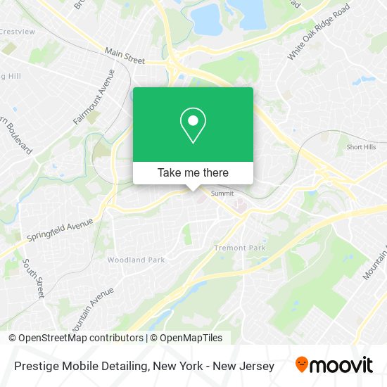 Prestige Mobile Detailing map