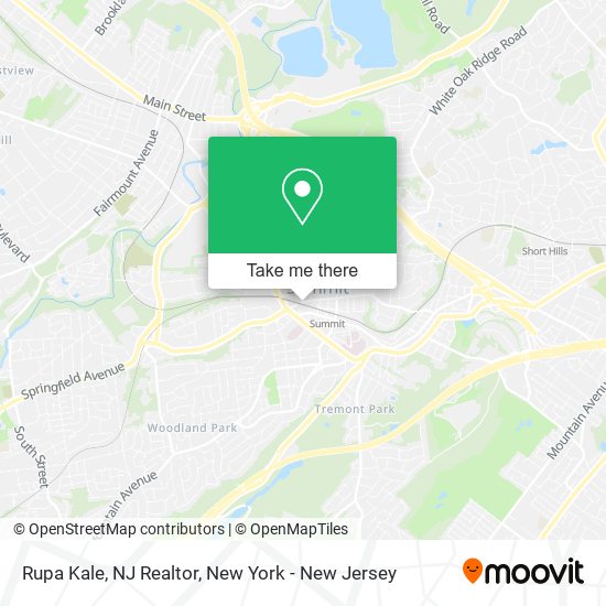 Rupa Kale, NJ Realtor map