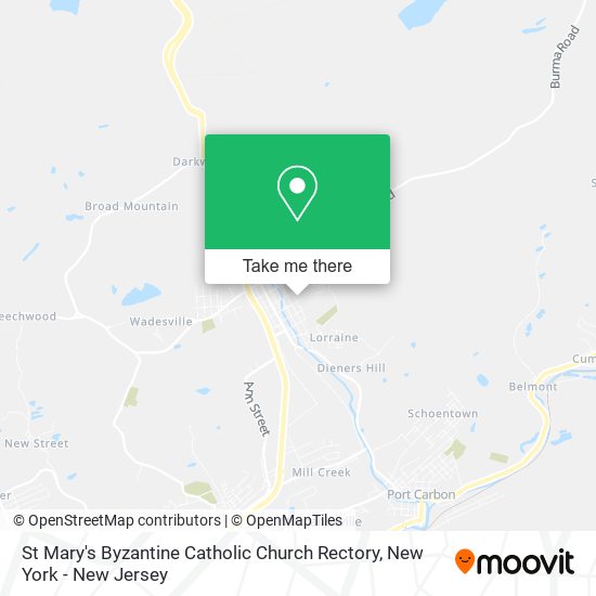 St Mary's Byzantine Catholic Church Rectory map